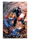 X-Men Forever 2 15 Cover: Cyclops and Captain America
