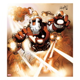 Invincible Iron Man 507 Cover: Rescue Flying