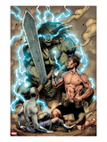 Incredible Hulks 616: Bruce Banner and Skaar Posing