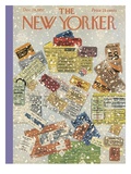 The New Yorker Cover - December 28  1957