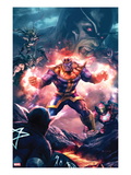 The Thanos Imperative 3 Cover: Thanos Screaming