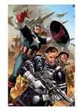 Secret Warriors 18: Nick Fury  Captain America  Dum Dum Dugan