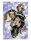Uncanny X-Men 528 Cover: Hope Summers and Storm Flying
