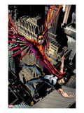 The Punisher 3 Cover: Punisher and Vulture Fighting