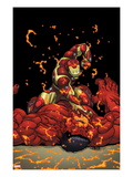 Hulk 25 Cover: Iron Man and Rulk Fighting