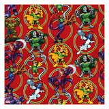 Marvel Super Hero Squad: Loki  Super Skrull  Dr Doom  Magneto  Doctor Octopus  and Mystique Posing