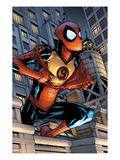 Marvel Adventures Spider-Man 9 Cover: Spider-Man Jumping