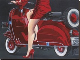Woman in Red