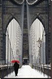 Brooklyn Bridge Meets Red