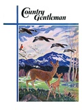 "Spring in the Meadow " Country Gentleman Cover  March 1  1938