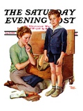 "Growing Boy " Saturday Evening Post Cover  September 16  1939