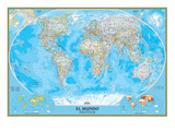 Spanish Classic World Map