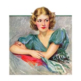"Woman in Teal "March 11  1933