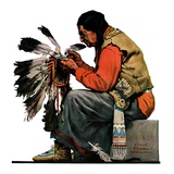 "Indian Headdress "April 10  1926