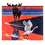 "Moose and White Goose "March 23  1935