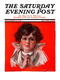 "Little Angel " Saturday Evening Post Cover  December 19  1925