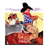 "Modern Indians and Dude "August 14  1937