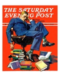 "Motivated to Sleep " Saturday Evening Post Cover  May 7  1938