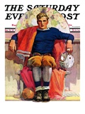 "Gridiron Great " Saturday Evening Post Cover  November 19  1932