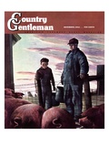 "Slopping the Pigs " Country Gentleman Cover  November 1  1942