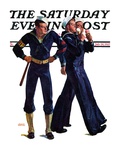 "Sailors and Cones " Saturday Evening Post Cover  July 24  1937