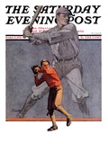 "Shadow Batter " Saturday Evening Post Cover  October 8  1932