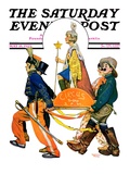 "Children's Circus Parade " Saturday Evening Post Cover  May 18  1929