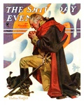 "George Washington at Valley Forge " Saturday Evening Post Cover  February 23  1935
