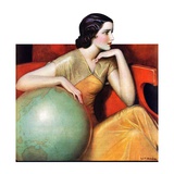 "Woman and Globe "May 12  1934