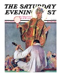 "Mardi Gras Ball " Saturday Evening Post Cover  February 6  1932