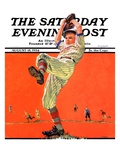 "The Windup " Saturday Evening Post Cover  August 18  1934