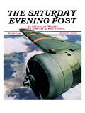"Propeller " Saturday Evening Post Cover  August 7  1937