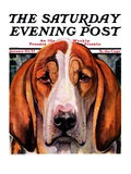 "You Ain't Nothing But a Hounddog " Saturday Evening Post Cover  January 30  1937