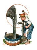 "Watering the Elephant "July 16  1927