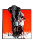 "Watering the Elephant "July 14  1923