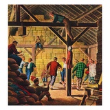 "Square Dance in the Barn "November 1  1947