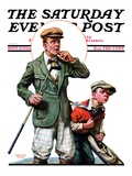 "Hole in One " Saturday Evening Post Cover  September 11  1926