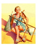 "Broken Beach Chair "August 12  1939