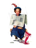 "Rainy Football Game "November 5  1938