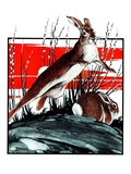 "Rabbits in Pussy Willows "April 5  1924