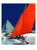 "Iceboats Racing "February 18  1939