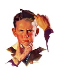 "Combing His Hair "July 9  1938