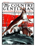 "Rabbits in Pussy Willows " Country Gentleman Cover  April 5  1924