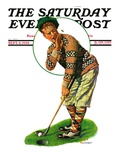 "Bee and Putter " Saturday Evening Post Cover  September 8  1928
