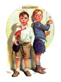 "School Fight "September 12  1936