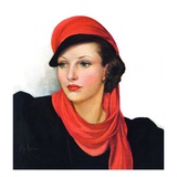 "Portrait in Black and Red "January 7  1939