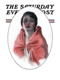 "Woman in Shawl " Saturday Evening Post Cover  June 16  1923