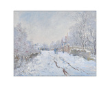 Snow at Argenteuil  1875
