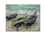 Three Fishing Boats  1886
