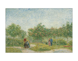 Garden with Courting Couples: Square Saint-Pierre  1887